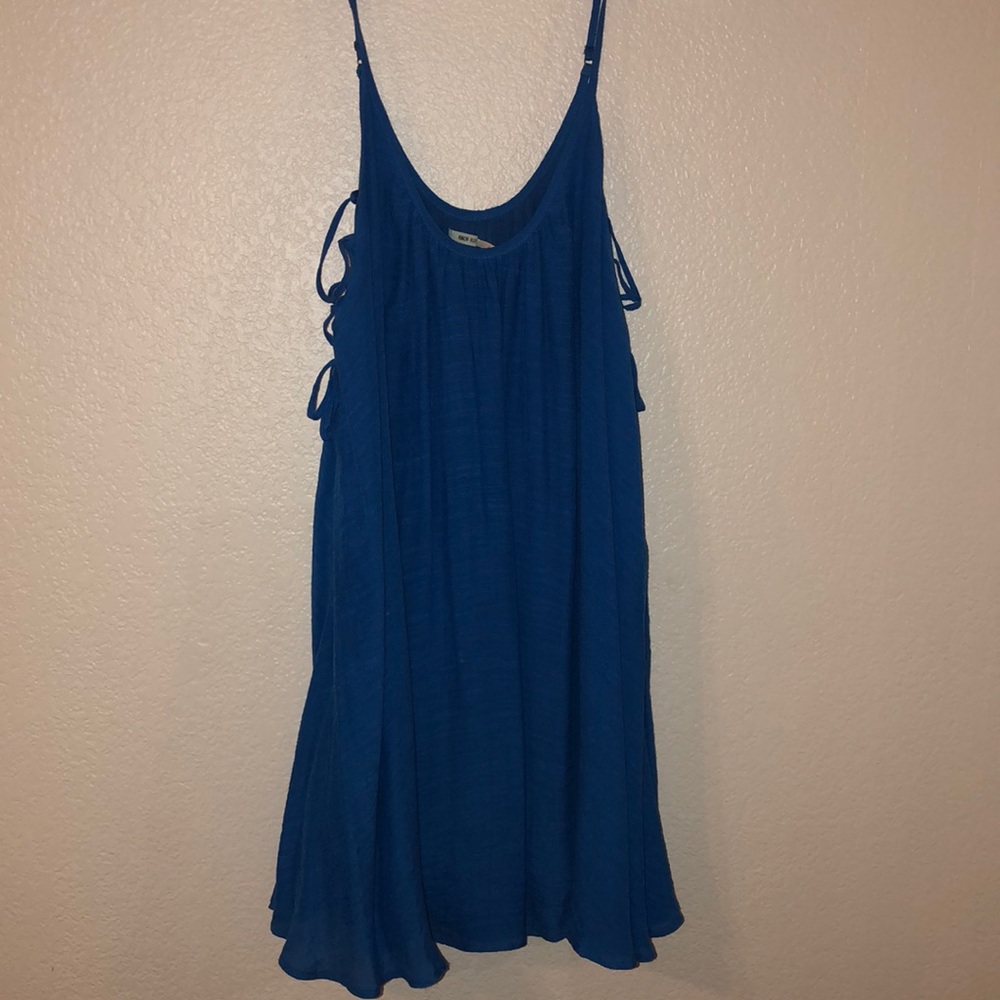 Blue dress